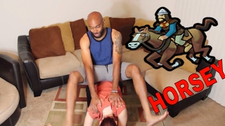 HORSEBACK CHALLENGE!!