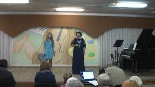 17.02.2017 г. - Дуэт: Анна Макарова, Бутырская М.А. Песня "Мамины руки"