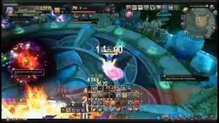 Aura Kingdom- Titan Root (Hell) Solo run Wizard/Gunslinger