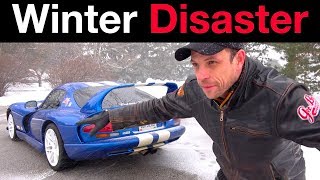 Why Supercars in WINTER are HORRIBLE !!!
