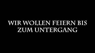 Feuerschwanz - Auf's Leben (Lyrics included)