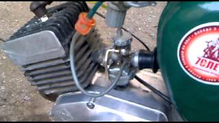 Simson с карбюратором от китай Альфы