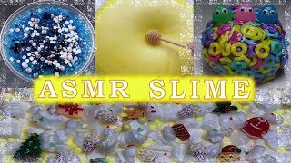 АСМР/ASMR slime 155. Подборка видео со слаймами. Залипашки со слаймами