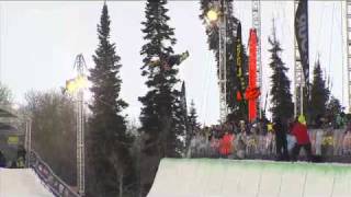 Winter Dew Tour - Jack Mitrani Gets Huge Air, Finishes 4th in SNB Superpipe - Snowbasin 2011