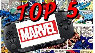 TOP 5 - PSP Marvel Games (Jogos da Marvel)