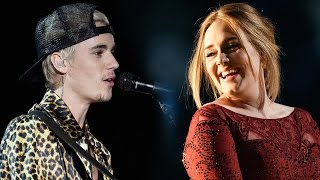 Justin Bieber Blamed For Adele's Grammy Performance Mishap?