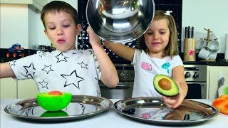 ЧЕЛЛЕНДЖ SQUISHY FOOD 2 ПРОТИВ настоящая ЕДА  / REAL FOOD vs squishy toys CHALLENGE!