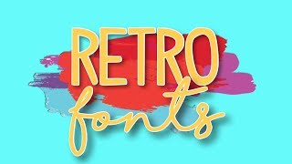 RETRO FONT PACK