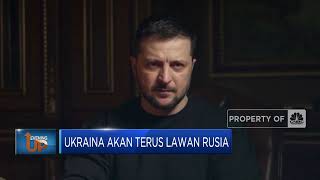 Zelensky Serukan Ukraina Akan Terus Lawan Rusia