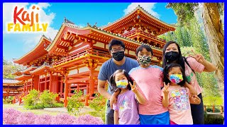 We visit a Japanese Temple in Hawaii for the first time!!