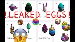 Roblox 2019 Egg Hunt Egg Leaks!!