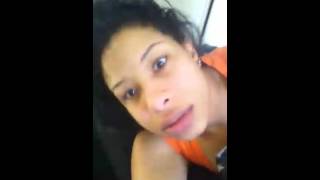 Periscope just getting up (The camera shows girl)