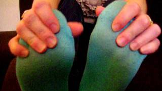 Smelly socks and bare feet