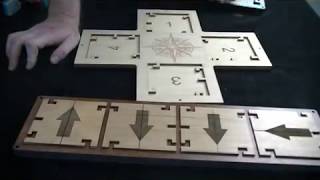 Directional Lock Puzzle Escape Room Puzzle and Prop
