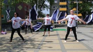 Танец с флагами ''Alleluja!'',Evangelisation