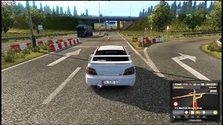 Euro Truck Simulator 2 - Subaru Impreza WRX STi - Ets2 Car Mode Gameplay FHD