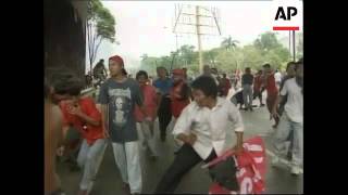 INDONESIA: JAKARTA: PROTESTS AGAINST WAHID'S APPOINTMENT