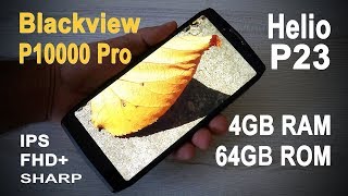 Обзор смартфона Blackview P10000 Pro - 11 000мАч под кожаной панелью