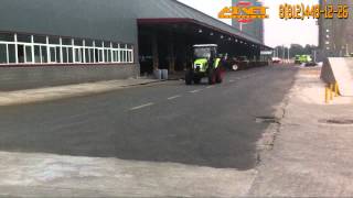 Испытание трактора CHERY