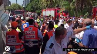 Building collapse at Tel Aviv construction site