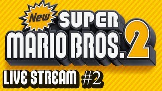 New Super Mario Bros 2 - All Star Coins 100% (LiveStream) Part 2