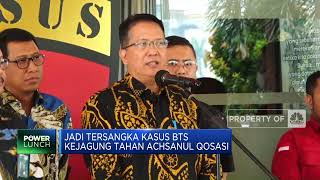 Jadi Tersangka Kasus BTS, Kejagung Tahan Achsanul Qosasi