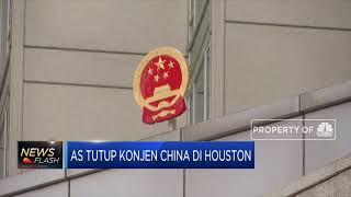 Memanas Lagi, AS Tutup Konjen China di Houston
