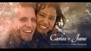 Wedding Highlights / After Effects template project
