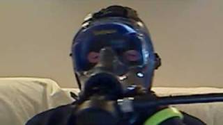 OCEAN-REEF FULL FACE MASK WITH REGS&THICK LATEX HOOD.