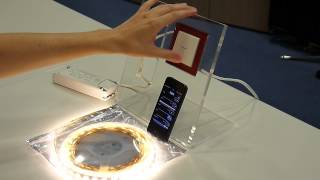 Регулирование яркости света LED ленты, используя JUNG диммер с приемником eNet