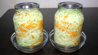 РЕЦЕПТ КВАШЕНОЙ КАПУСТЫ НА ЗИМУ