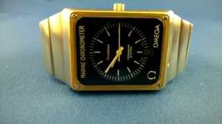 Omega Marine Chronometer - First Watch awarded certified status as a Marine Chronometer