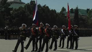 Военнослужащие Каспийской флотилии приступили к тренировкам парада Победы