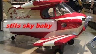 Самый маленький биплан stits sky baby  # 87