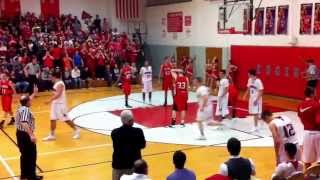 Edgewood High School vs Jefferson, Ohio Basketball Dec 27, 2013