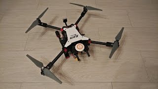 Сборка и облет квадрокоптера на раме Quanum XJ470