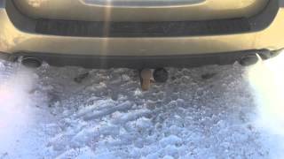Subaru outback 2.5i exhaust manifold by sti