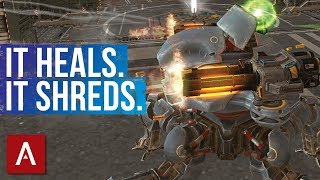 War Robots: Weyland Avengers MK2 Gameplay | Healing Robot That SHREDS!