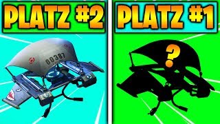 DIESE FORTNITE GLEITER HAT FAST NIEMAND! | Die 10 Seltensten Gleiter in Fortnite!