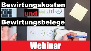 Bewirtungsbelege und Bewirtungskosten