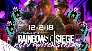 KingGeorgeTV Rainbow Six Twitch Stream 12-2-18