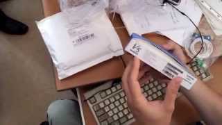 Распаковка коробки от ZTE V5 / Unboxing fake ZTE V5