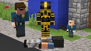 EL BEBÉ NOOB SE CONVIERTE EN AGENTE DE POLICIA EN MINECRAFT TROLL ?