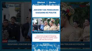 SHORT | Respon Jokowi Terkait Kaesang Ingin Terjun ke Politik, Sebut Tak Mau Ikut Campur