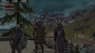 Skyrim Together (Closed Beta) - Fort Amol Antics (ft. Mikkel30 and Sparker-Senpai)