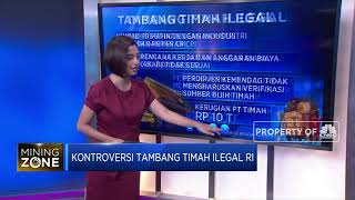 Kontroversi Tambang Timah Ilegal RI