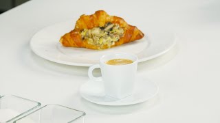 Круассаны с омлетом а-ля Аньес Сорель