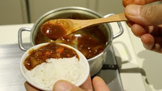 ASMR MINI FOOD JAPANESE CHICKEN CURRY | 日本のチキンカレー | MINIATURE KITCHEN SET COOKING FOOD