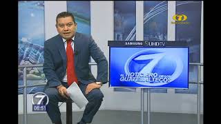 Temblor en vivo en México durante despacho de Noti7