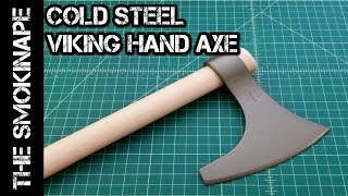 Cold Steel Viking Hand Axe - Show and Tell - TheSmokinApe
